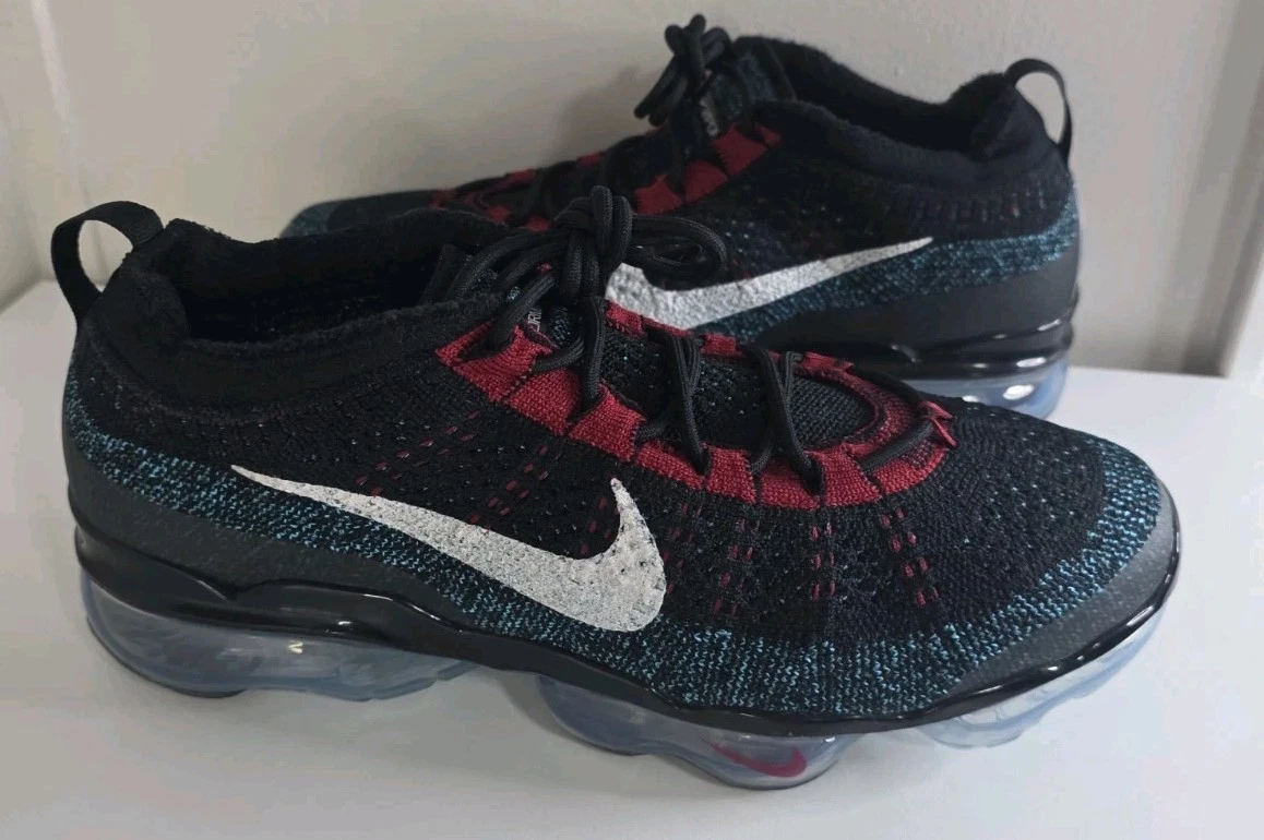 Nike Air VaporMax 2023 Flyknit Black Red University Blue for Sale