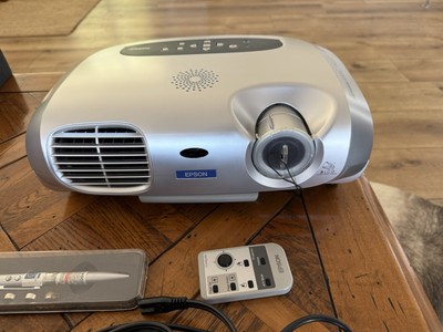 Epson LCD Projector EMP-S1H PowerLite S1+ W Cords And Carry Case bundle