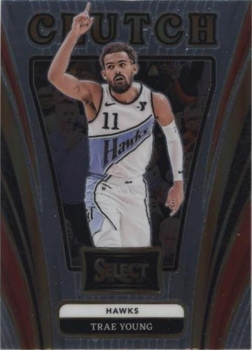 その他 Trae Young Select Scope Ref SP RC 2024-25 Panini Select Trae Young HOT STARS INSERT RED PRIZM