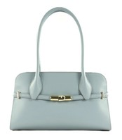 Furla Goccia Dome Shoulder Bag M Schultertasche Tasche Nuvola Hellblau Neu
