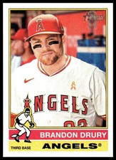 2025 Topps Heritage #283 Brandon Drury Flip Stock