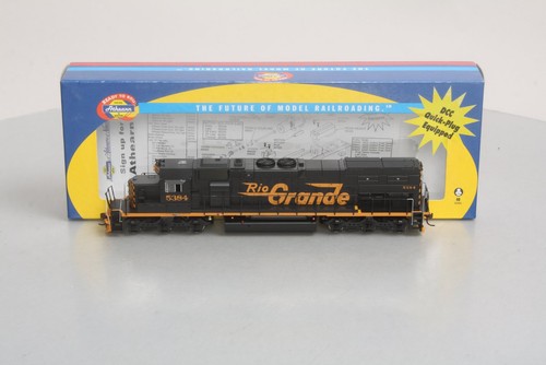 Locomotora diésel nariz 88" Athearn 95143 HO D&RGW SD40T-2 #5384 LN/caja | Condition: Used