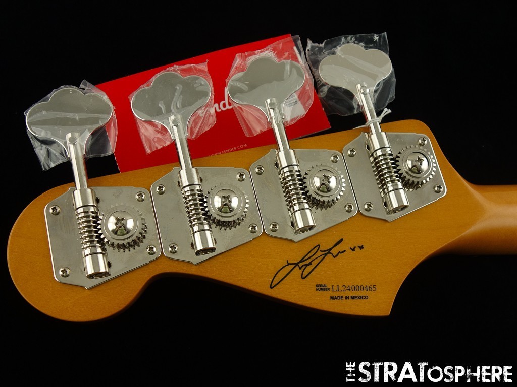 Fender Laura Lee Jazz J BASS NECK + TUNERS Rosewood Custom 