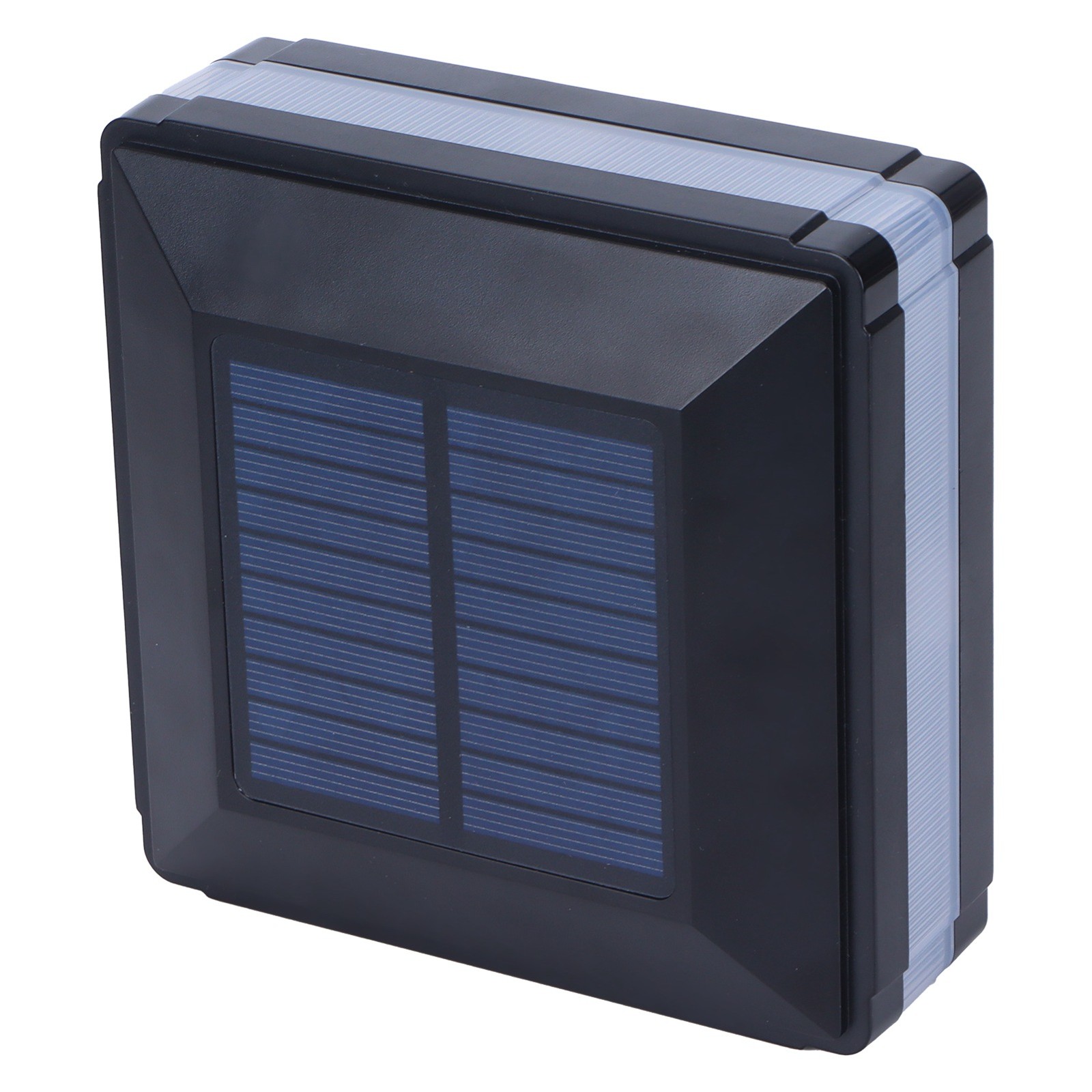 LED Post Light Solar Power Double Color Induction Fence Cap Pillar Lamp IP65