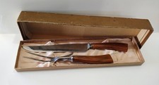 Vintage Elhorn Bakelite 2 Piece Carving Set V...