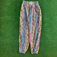 RARE Vintage International Baggyz Paradise USA Parachute Pants Size Small