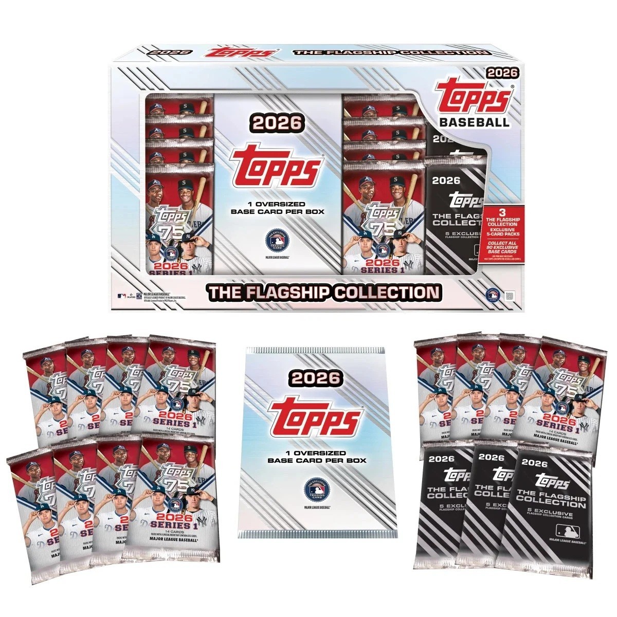 TOPPS 2026 MLB Baseball Series 1 Super Box Flagship Collection