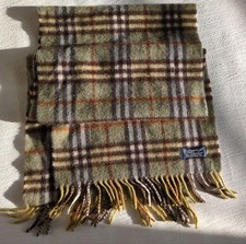 Nova Check Muffler Cashmere 100 Women Scarf Accessory LTD Original Collection VH