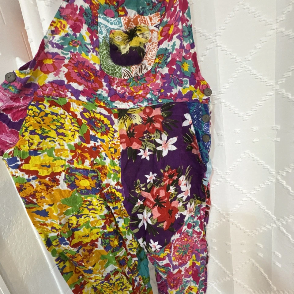 Mono Hilos Sagrados Mameluco FLORAL CAPRICHO HADA Colorido Festival S/M Foto 2 de 4