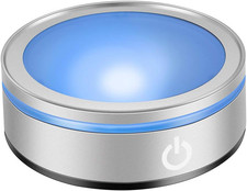 LED Light Base Lighted Display Stand for Crystal 3D Photo Glass Art Tumbler RGB