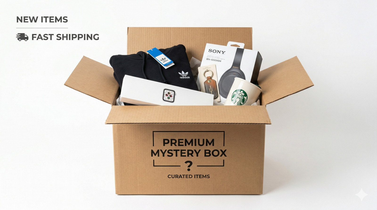 Tiktok liquidation large mystery box – mixed general merchandise