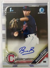 2019 Bowman Chrome 1st Brayan Rocchio 