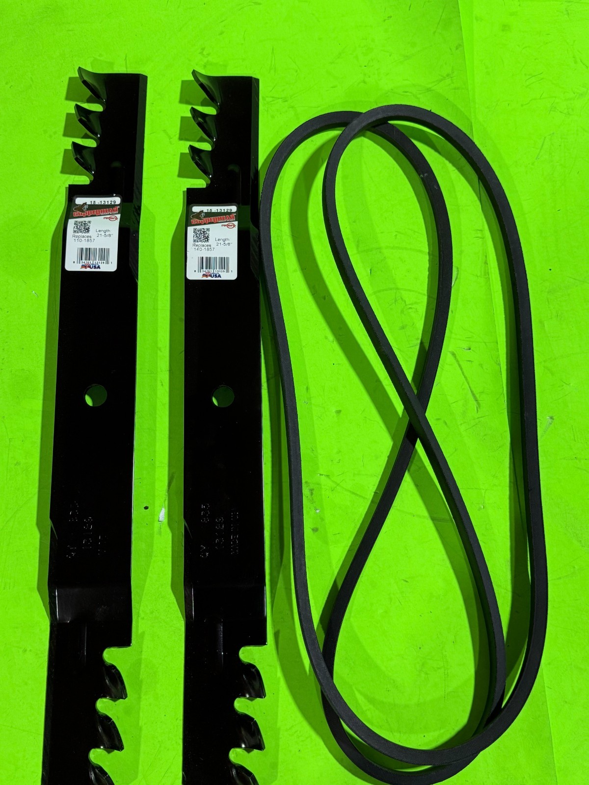 42" Deck Belt & Gator Blade Kit for Toro TimeCutter Repl 119-8819 131-3939