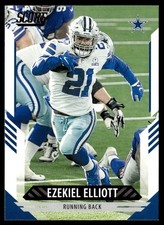 2021 Score Ezekiel Elliott Dallas Cowboys #52