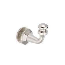 Rondo Single-Sided Wall-Mount Hook - Brushed Nickel