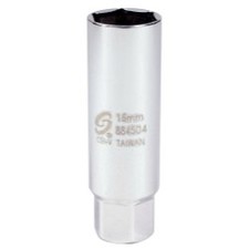 Sunex 3/8" Drive 16mm Thin Wall Spark Plug Socket (884504)