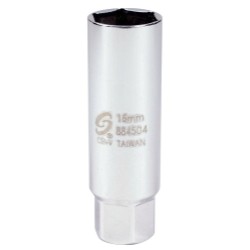 Sunex 3/8" Drive 16mm Thin Wall Spark Plug Socket (884504) - Picture 1 of 1