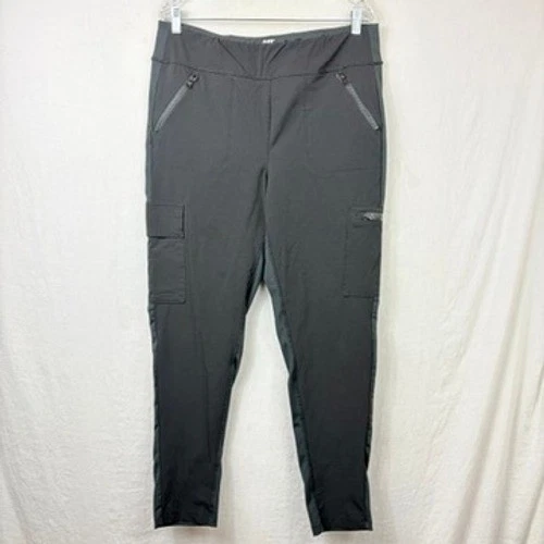 CAT Caterpillar Womens Work Wear Legging Sz XL Black Nylon Stretch Cargo Rugged - Image 3 of 4