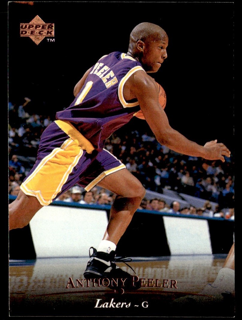 1995-96 Upper Deck Anthony Peeler Los Angeles Lakers #210