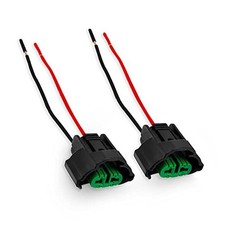 Female Adapters Wiring Harness Sockets Compatible with Light Headlamp H11/H8