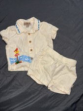 Baby Boy Short Sleeve Outfit 3-6M