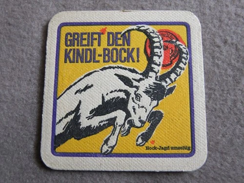 Beer mat, grab the Kindl-Bock!