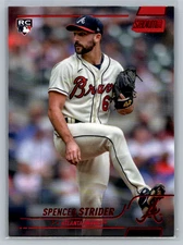 Spencer Strider 2022 Topps Stadium Club Rookie Red Foil Braves