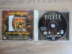 Silver (Sega Dreamcast, 2000) CIB Complete **CLEAN**