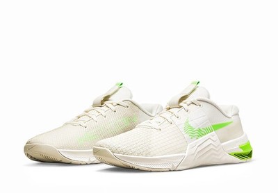 Men's Size 13 -Nike Metcon 8 Beige Green Strike Training Shoes