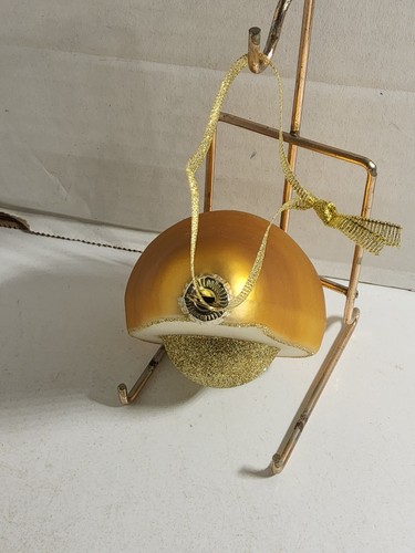 TABITHA BROWN Glass Ornament - Avocado - Gold Glitter - Picture 6 of 16