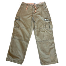 Vtg Y2K Old Navy Men's Baggy Cargo Pants 38x30 Beige Utility Grunge Skater '03