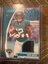 Travis Hunter 2025 Panini Absolute Football Tools Of The Trade RC Patch /299