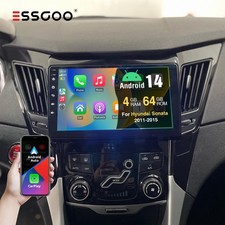 For Hyundai Sonata 2011-2015 Carplay Android 14 Car Stereo Radio Gps Navi 464gb