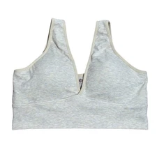 Kindred Bravely Nursing Bra Medium Heathered Beige Bamboo Blend Comfort