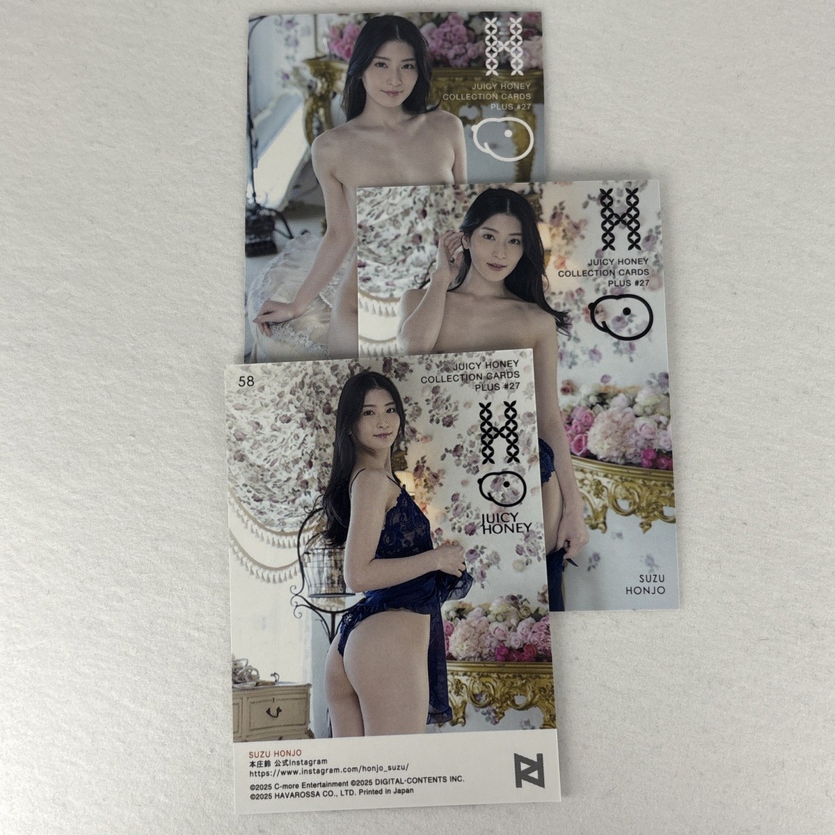 Juicy Honey Plus 27 Base Card Set of 12 JAV Japanese Adult Idol