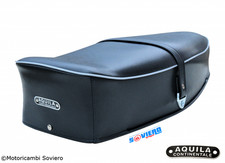 \ Sella Blu Scuro Con Targhetta Aquila Vespa 125 150 Sprint Super GL TS VBB //