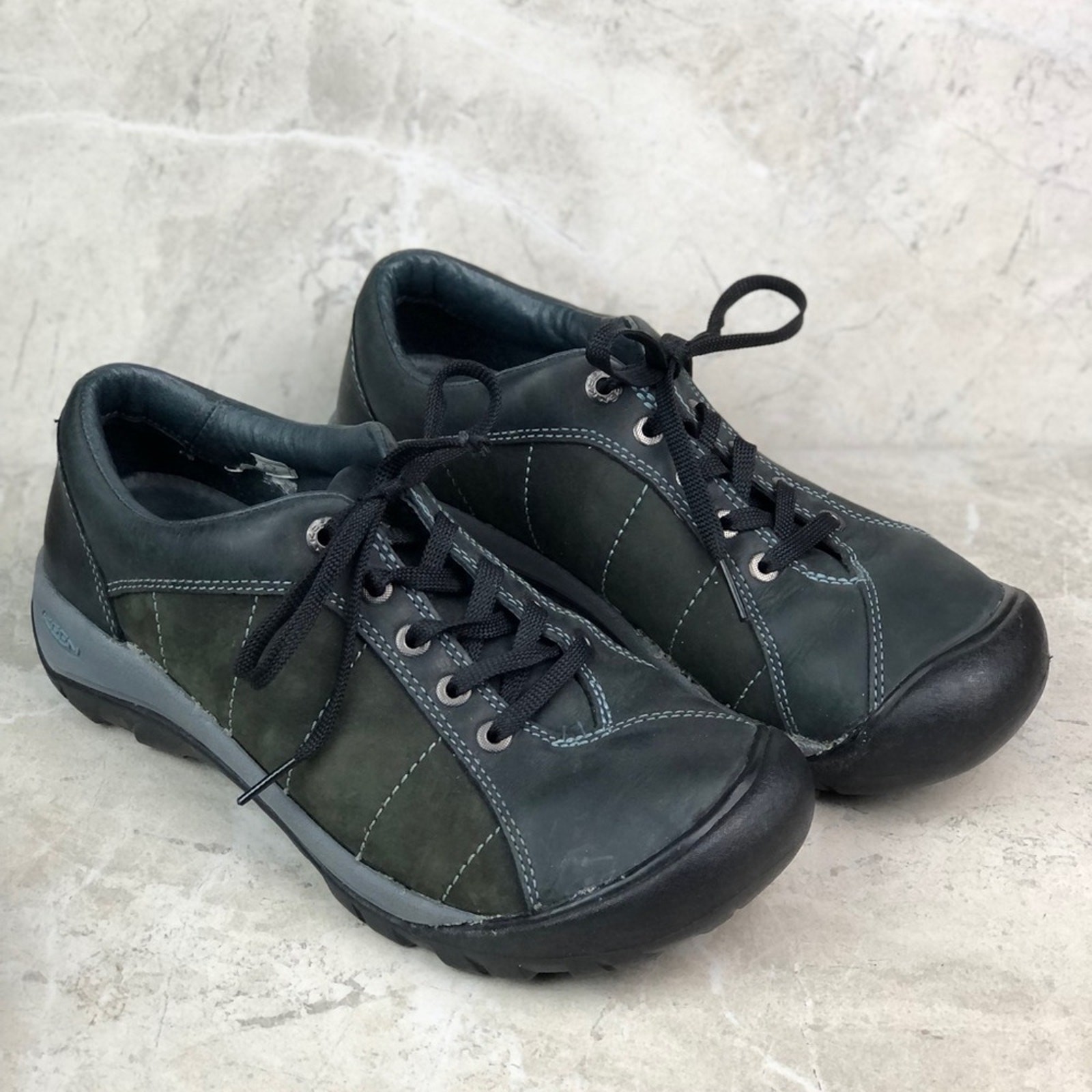 Sneakers stringate Keen blu verde taglia 8