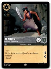 Disney lorcana The First Chapter Aladdin - Cornered Swordsman #171/204 Common