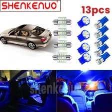 13pc Blue LED Interior Lights Package Kit For 2006 - 2008 2009 2010 Infiniti M35