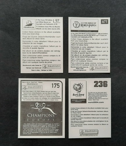 x4 🔥 SELTENES LOT ALESSANDRO DEL PIERO 98 2002 2004 2005 TOP - Bild 4 von 4