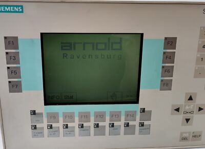 Siemens 6AV3627-1JK00-0AX0 Operator panel OP27 mono