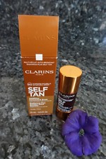 Clarins self tan addition concentrate new in box 0.5oz