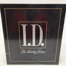  New Sealed 1988 Milton Bradley  I.D. The Identity Game  Box has a corner scuff.
