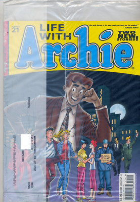 LIFE WITH ARCHIE MAGAZINE #21 TWO NEW STORIES, MINT UNOPENED PUBLISHER'S POLYBAG
