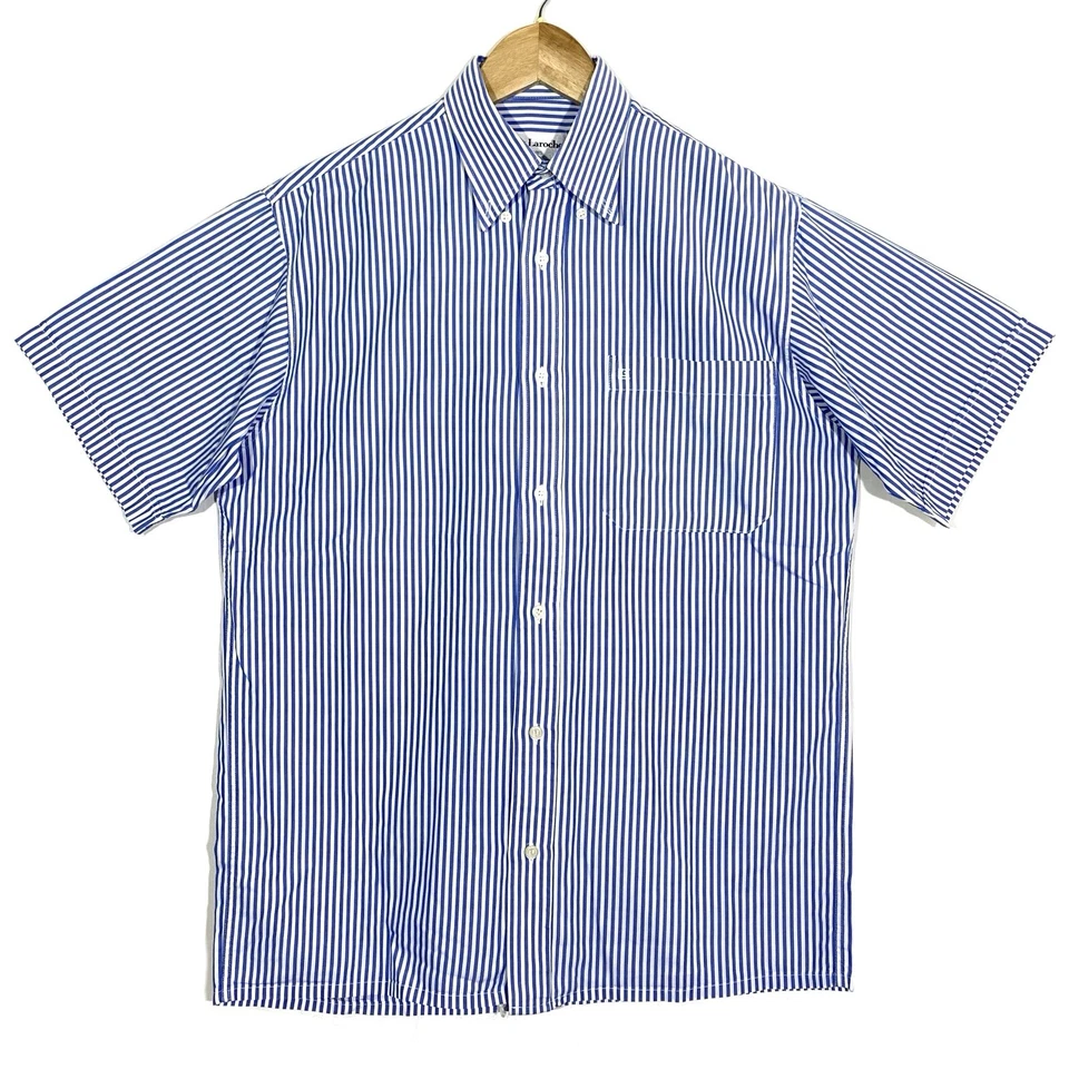 Chemise Rayures Vintage 80’s Guy Laroche (Made In France) - Photo 1/4