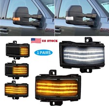 Sequential LED Side Tow Mirror Signal Light for 2017-22 Ford F250 F350 F450 F550