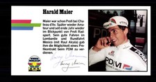 Harald Maier Autogrammkarte Original Signiert Radfahren + G 23891