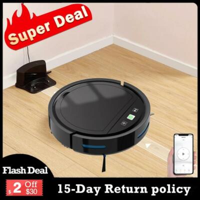 Robot Vacuum Cleaner Auto recharge App Wifi Control Anti Drop FREE SHIPPING 