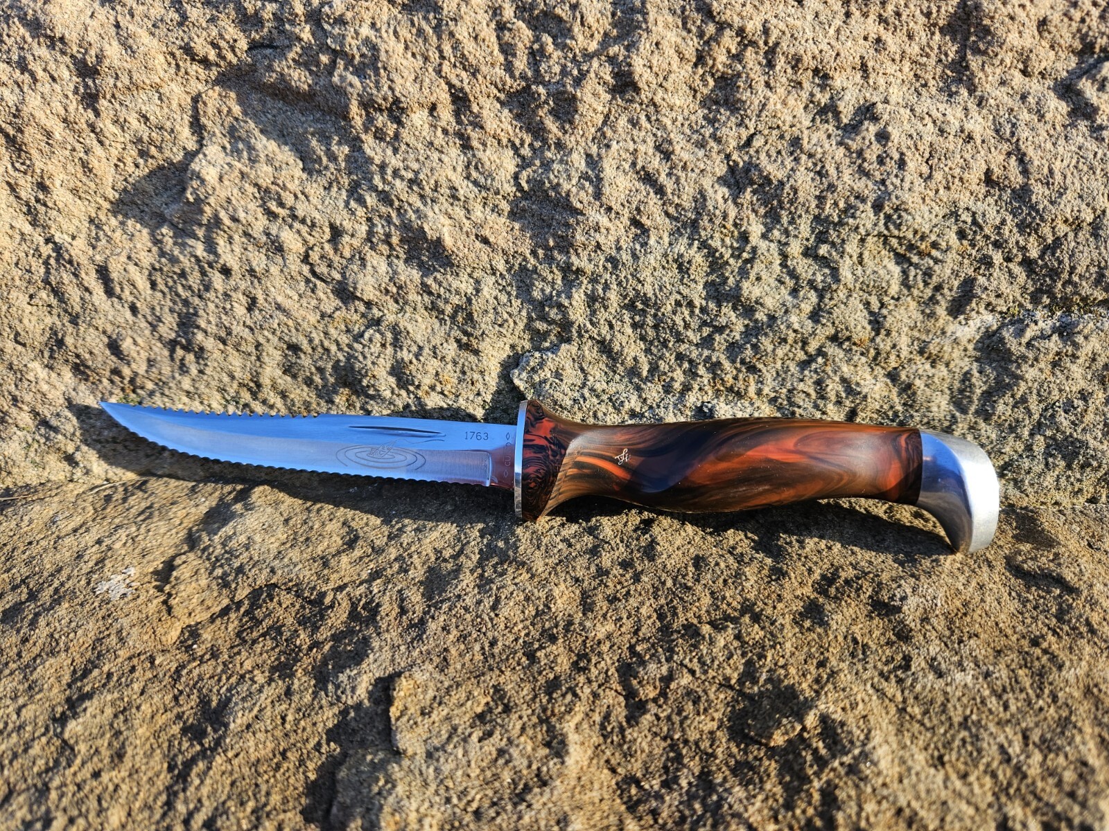 Vintage CUTCO 1763 Sportsmans Knife Never Used w/ Sheath Hunting