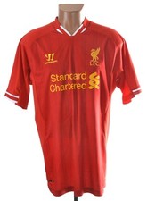 LIVERPOOL 2013/2014 HOME FOOTBALL SHIRT WARRIOR SIZE XL ADULT